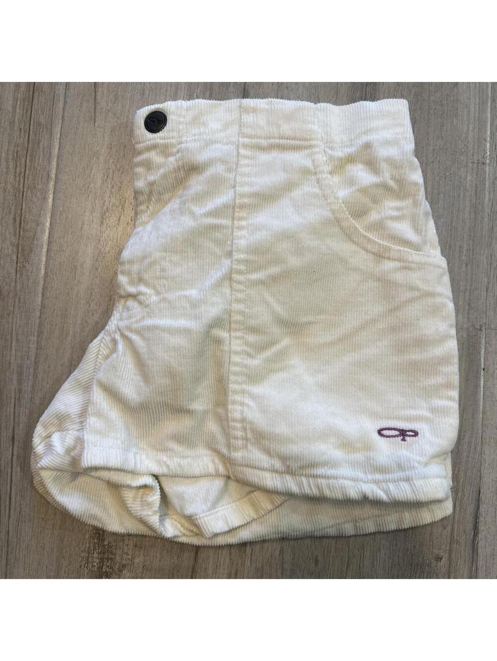 Ocean Pacific Women's White and Cream Shorts